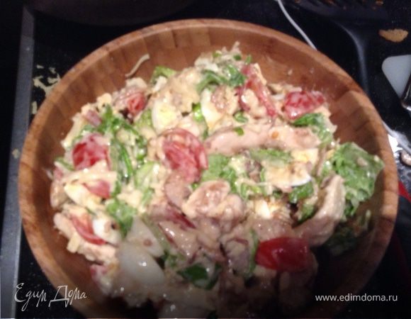 Салат "Цезарь" (мой вариант) Салат "Цезарь" (мой вариант)