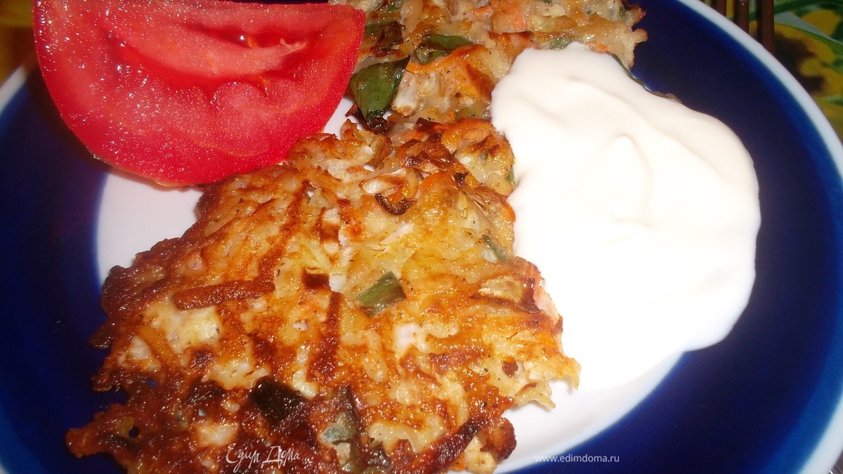 Овощные блинчики