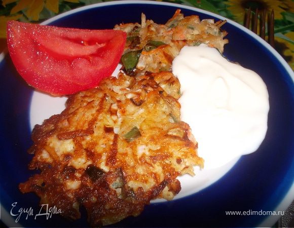 Овощные блинчики Овощные блинчики