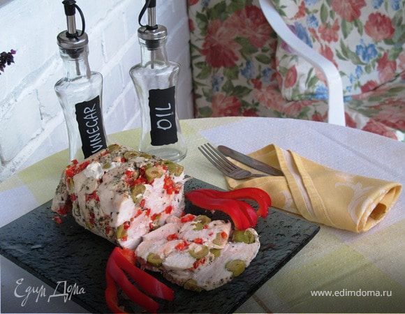 Куриный рулет "Нарядный" Куриный рулет "Нарядный"