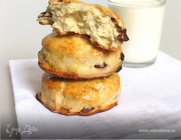 Сконы с изюмом от Ришара Бартине Сконы с изюмом от Ришара Бартине