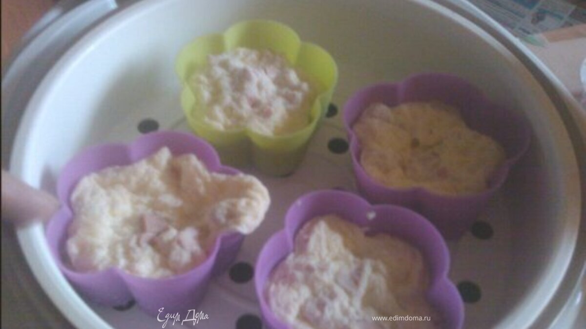 Омлетики на пару