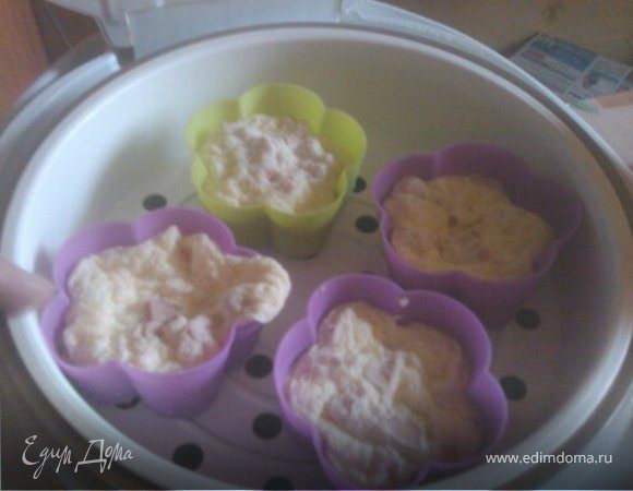 Омлетики на пару