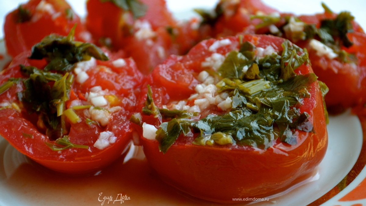 Острые помидоры быстрого приготовления
