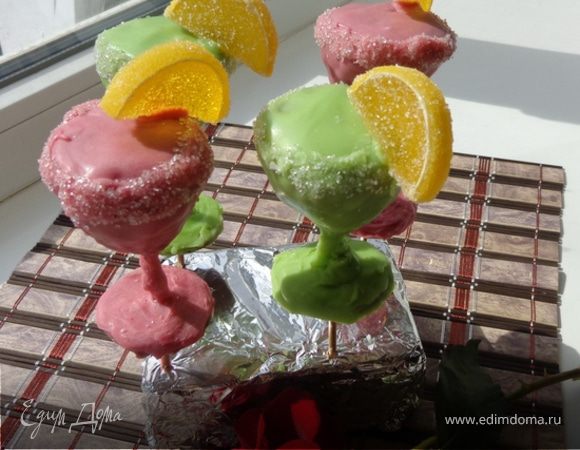 Пирожные «Выпьем за ЕД!!!» (Наталье и команде ЕД) Пирожные «Выпьем за ЕД!!!» (Наталье и команде ЕД)