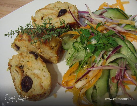 Кнедлик с лососем