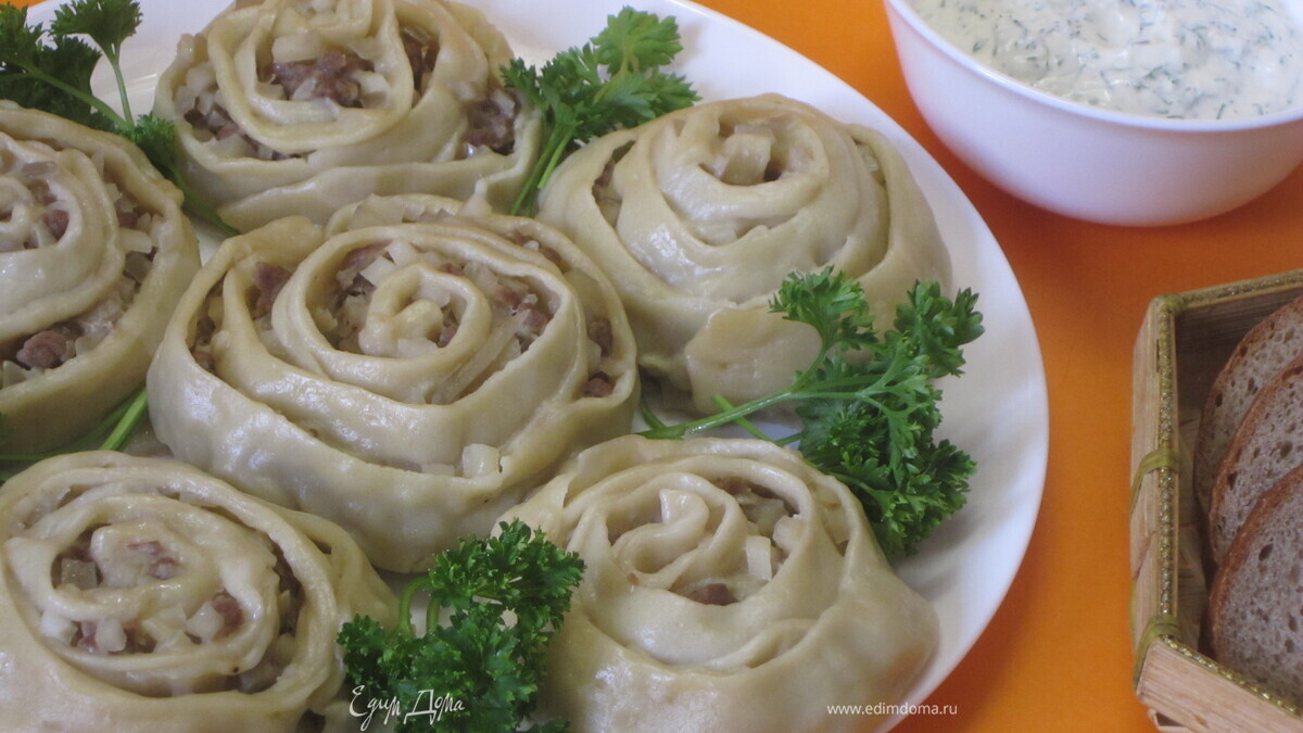 Ханум с бараниной и картофелем