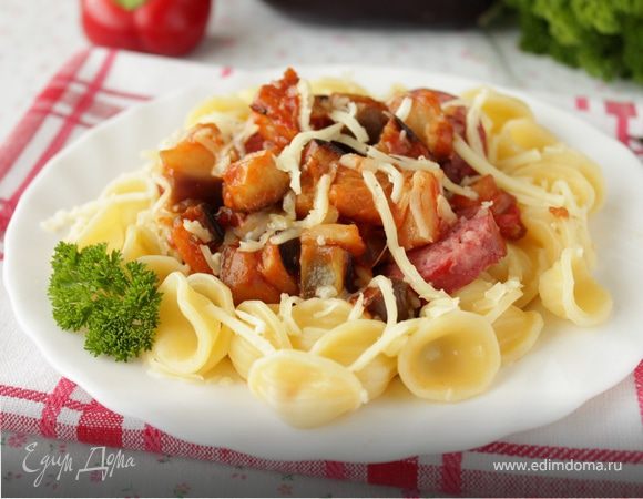 Ореккьетте (Orecchiette) с баклажаном Ореккьетте (Orecchiette) с баклажаном