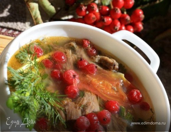 Суп из оленины Суп из оленины