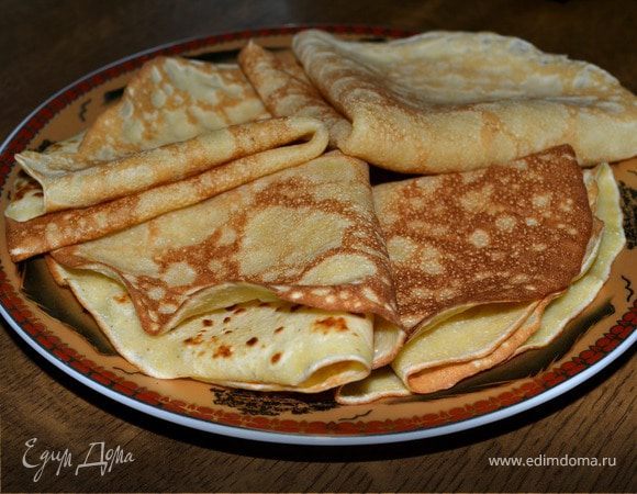 Кукурузно-пшеничные блинчики Кукурузно-пшеничные блинчики