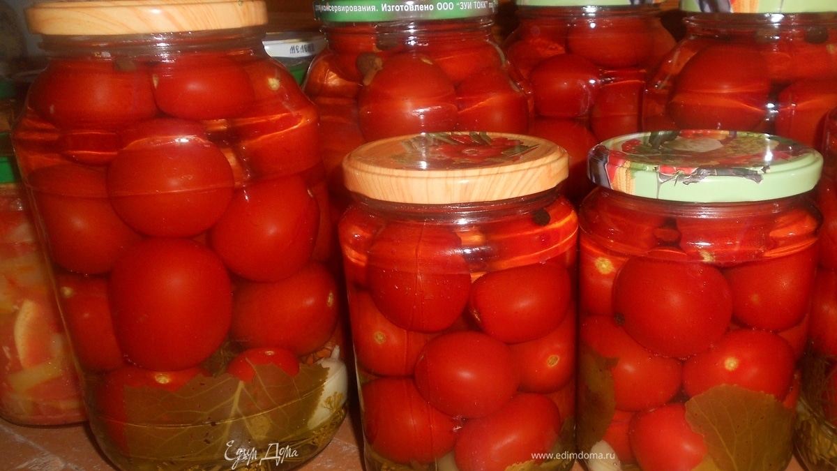 Помидоры маринованные
