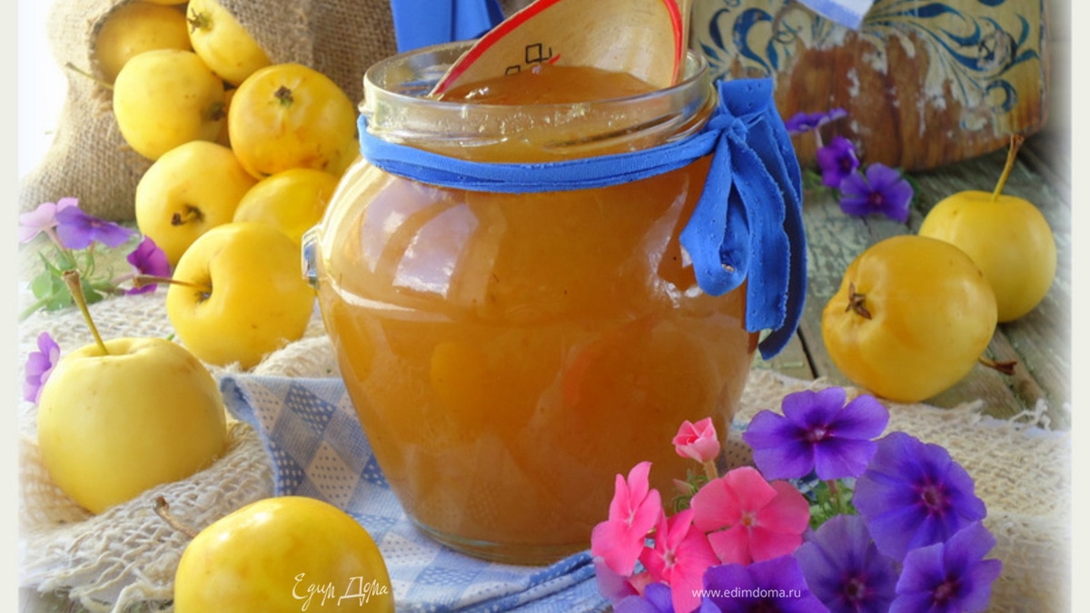 Домашнее яблочное повидло