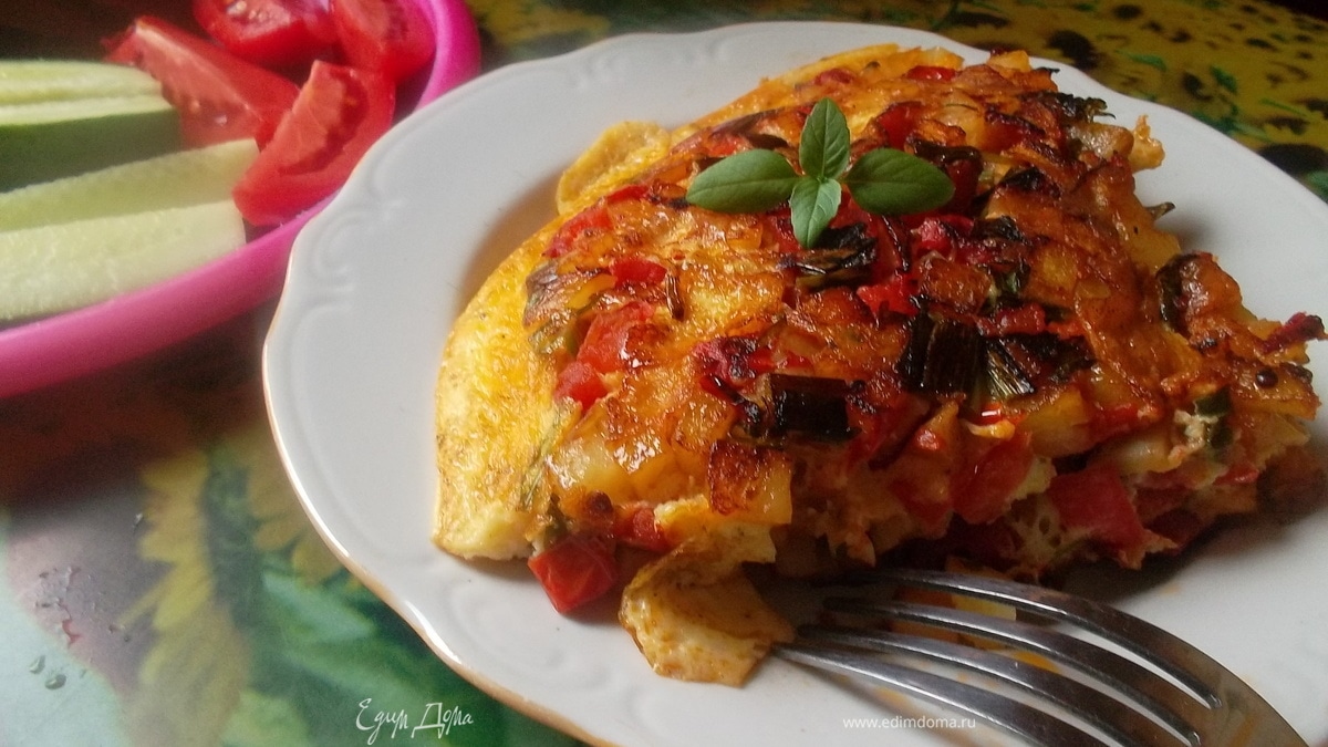 "Сытный" омлет