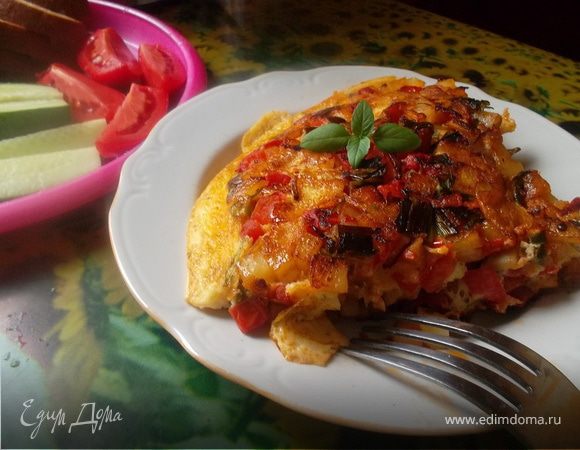 "Сытный" омлет