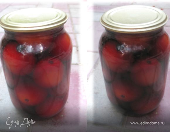 Консервированные помидоры в красном вине Консервированные помидоры в красном вине