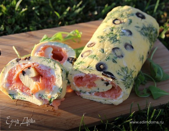 Закусочный рулет "Леопардовый" Закусочный рулет "Леопардовый"