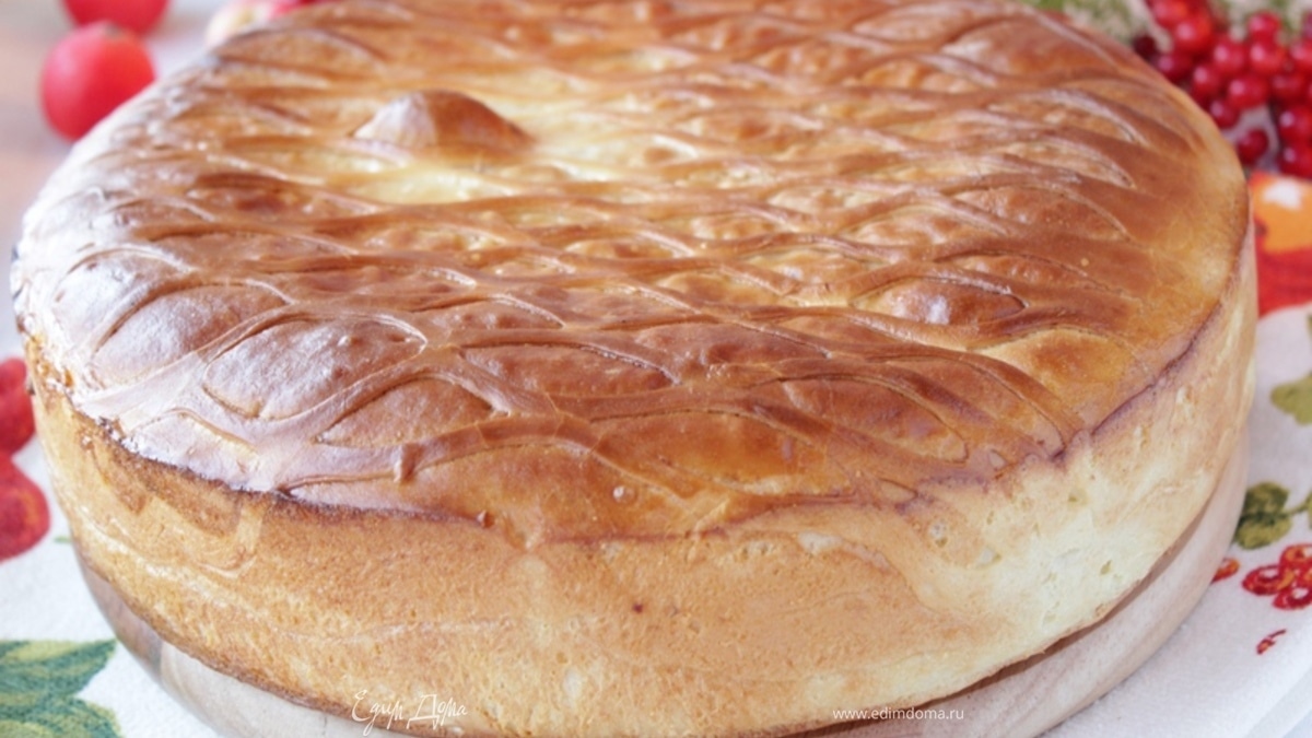 Кулебяка с капустой и фаршем