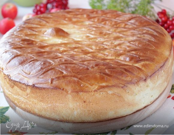 Кулебяка с капустой и фаршем Кулебяка с капустой и фаршем