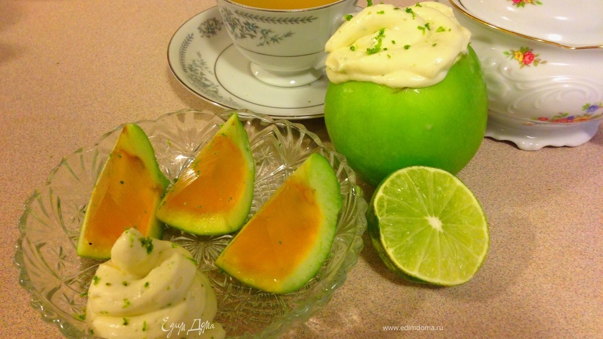  Десерт "Тройная зелень" 