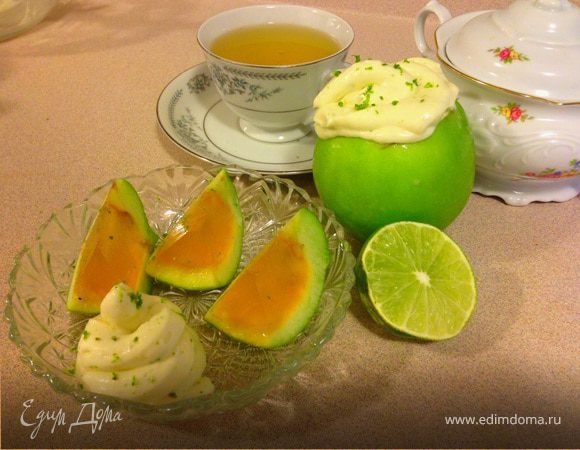  Десерт "Тройная зелень" 