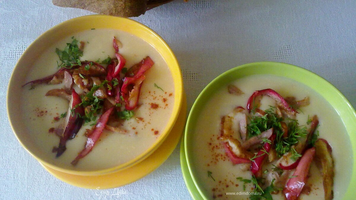 Картофельный суп-пюре