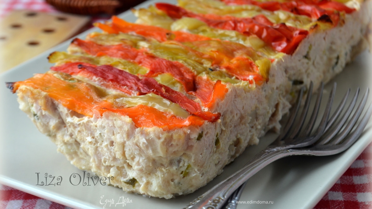 Куриный батон с болгарским перцем "Светофор"