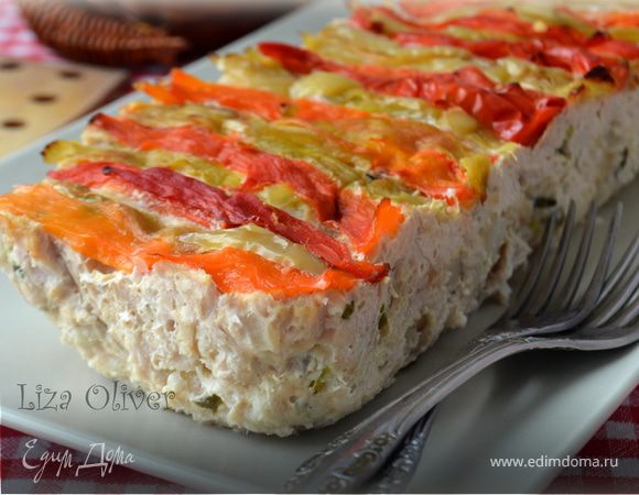 Куриный батон с болгарским перцем "Светофор"