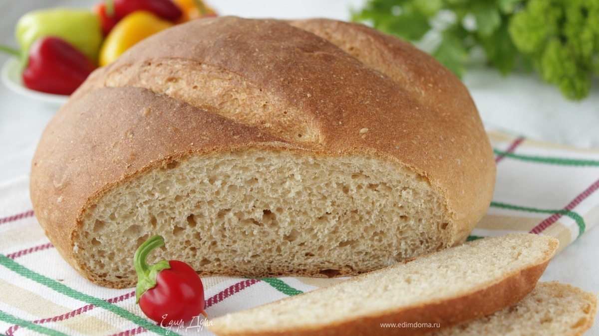 Хлеб  на сыворотке с пшеничными отрубями