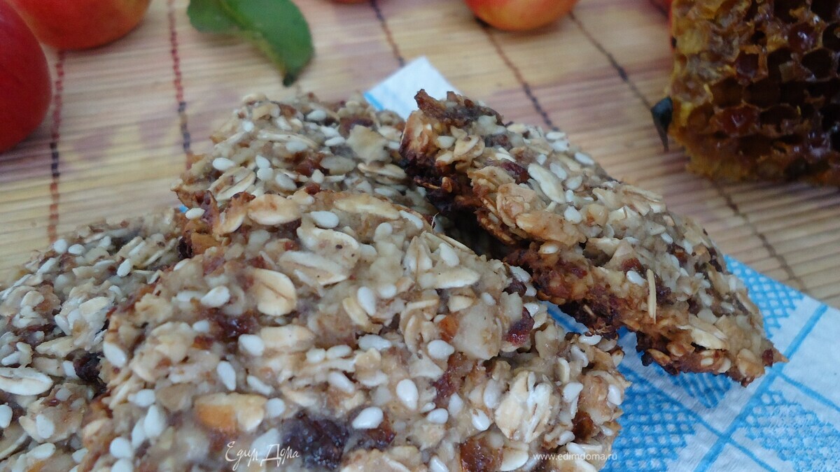 Овсяное печенье на меду