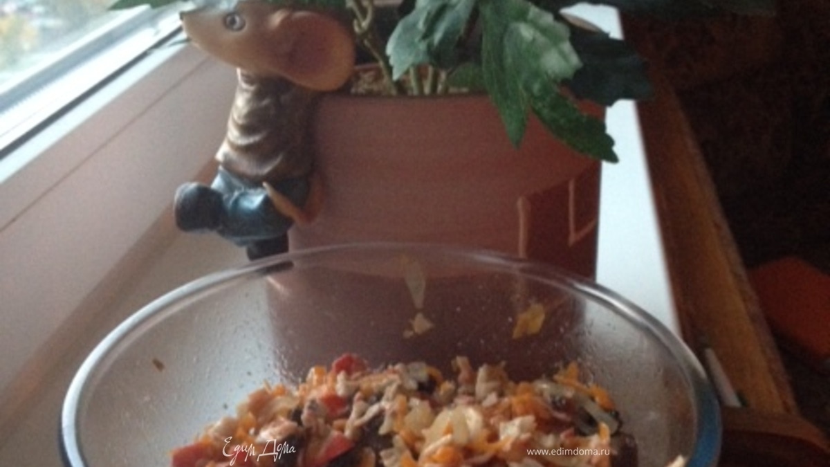 Салат "Морская обжорка"