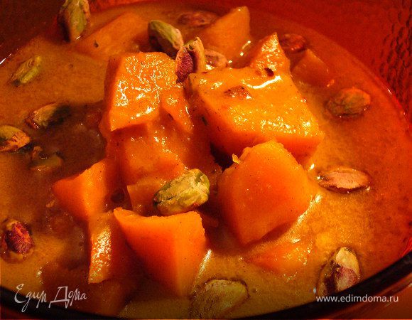 Карри из тыквы на скорую руку