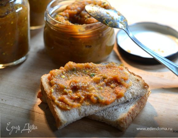 Пряная баклажанная икра