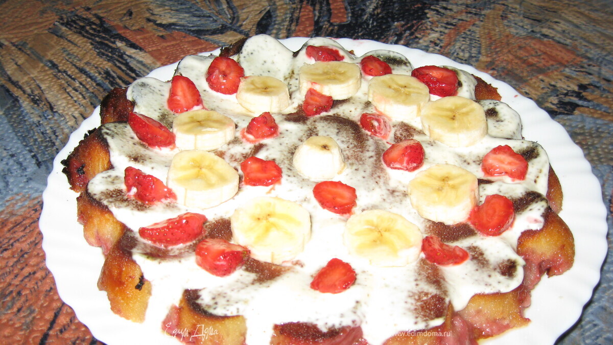 Вкусный пирог "Летний вечерок"