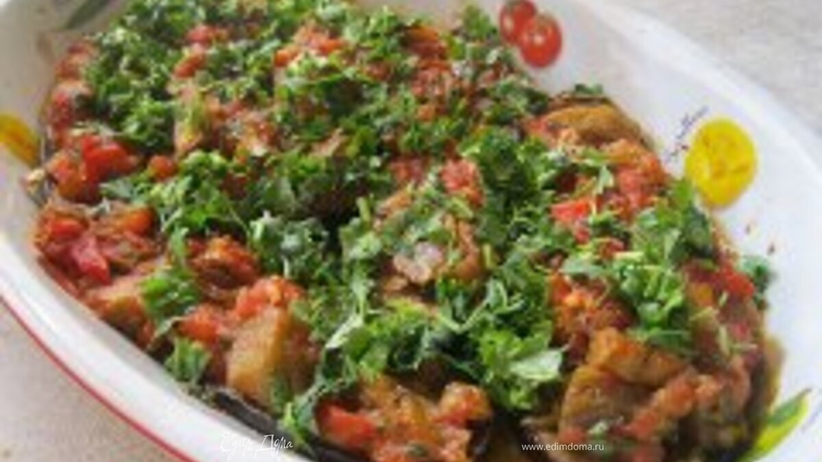 Фаршированные баклажаны