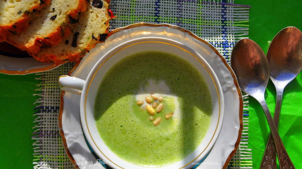 Крем-суп из шпината