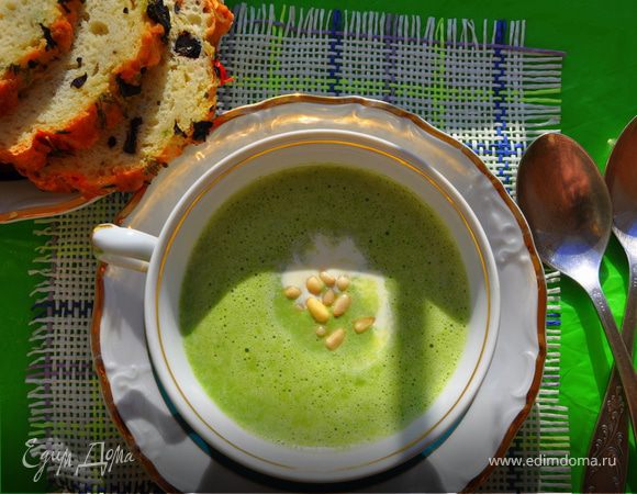 Крем-суп из шпината Крем-суп из шпината