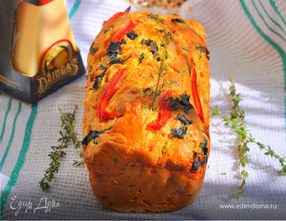 Хлеб с маслинами и сыром Джюгас Хлеб с маслинами и сыром Джюгас