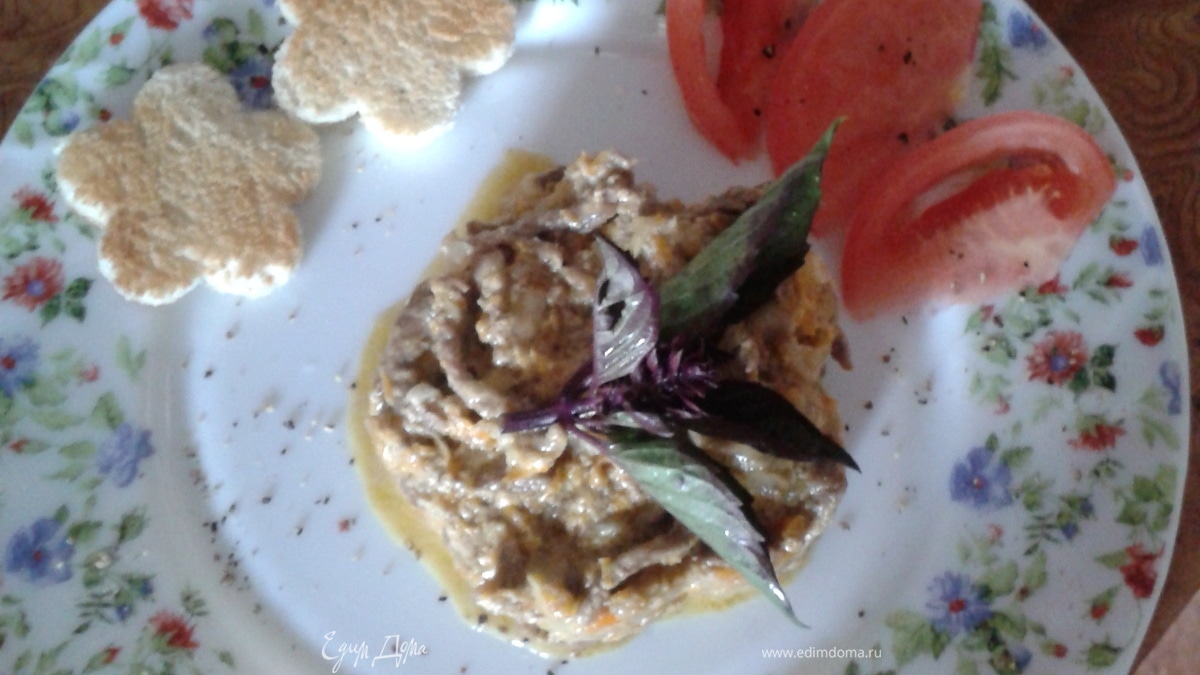 Бефстроганов из телятины по-домашнему