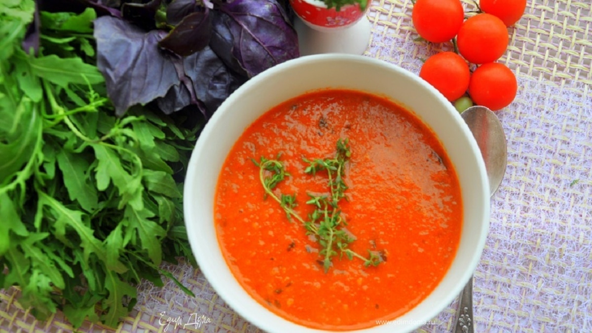 Томатный суп