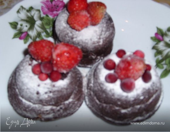 Шоколадные пирожные