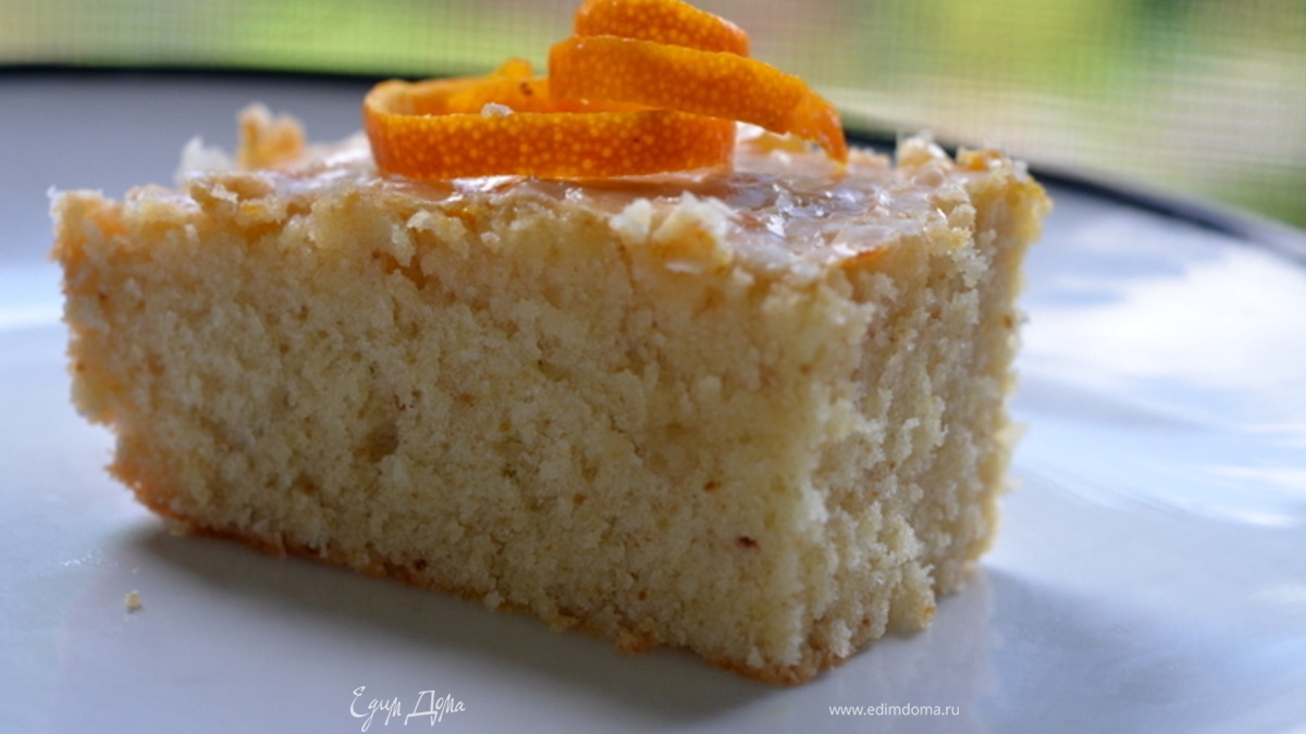 Апельсиновый брауни