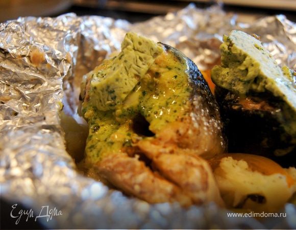 Сочная нежная рыба с ароматным соусом