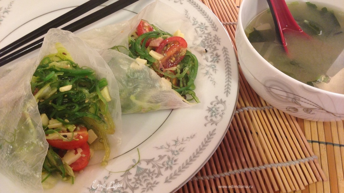 Салат "Японско-Русский Фьюжн"