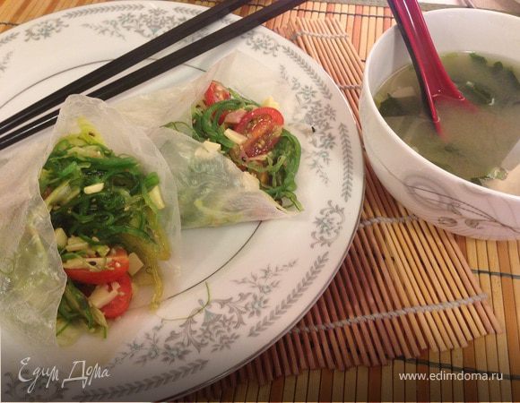 Салат "Японско-Русский Фьюжн"