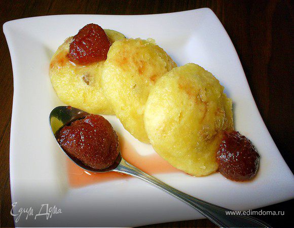 Ленивые вареники на пару 