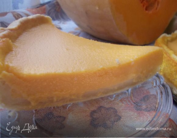 Тыквенный тарт с медом и лимонной цедрой Тыквенный тарт с медом и лимонной цедрой