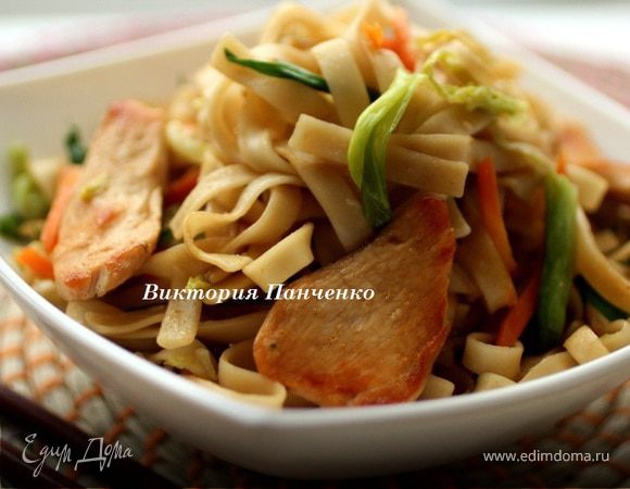 Чоу мейн - китайская жареная лапша (Chow Mein)