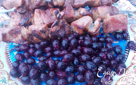 Рецепт Маринованный виноград к мясу