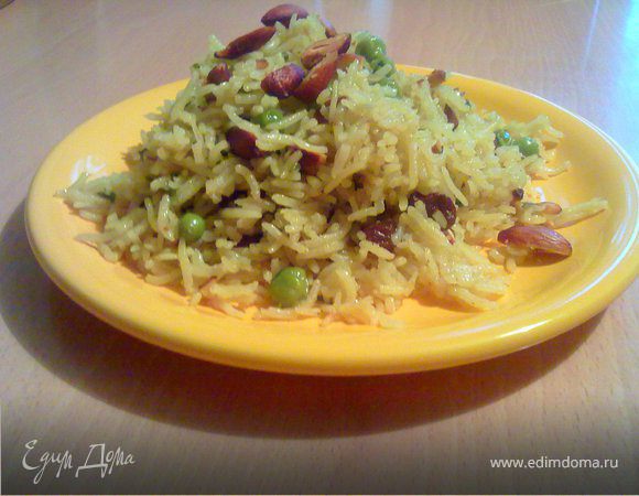 Плов с зеленым горошком Плов с зеленым горошком