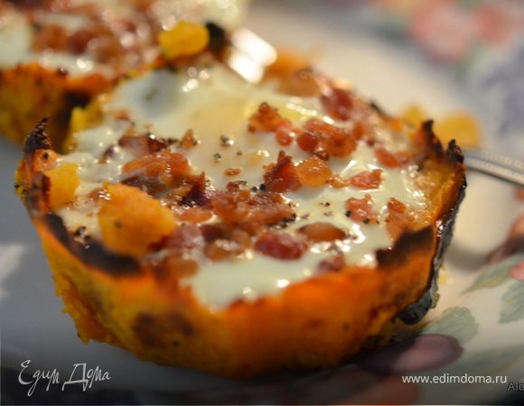 Картофельные гнезда с яйцом Картофельные гнезда с яйцом